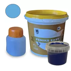 Краска эмаль для реставрации ванн Fеniks Easy 800г цвет Синий