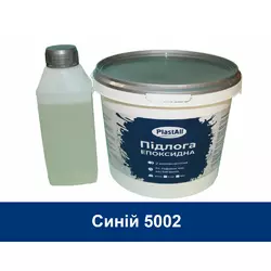 Эпоксидный наливной пол для склада и гаража Plastall™ 4.8 кг Синий