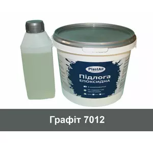 Эпоксидный наливной пол для складов и гаража Plastall™ 4.8 кг. Графит