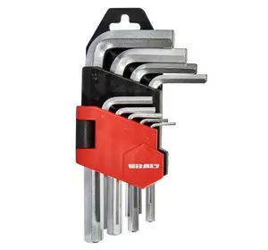 Набор шестигранных ключей 9 шт. 1,5–10 мм Vitals Master